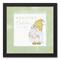Welcome Easter Gnome 12" x 12" Black Floating Framed Canvas